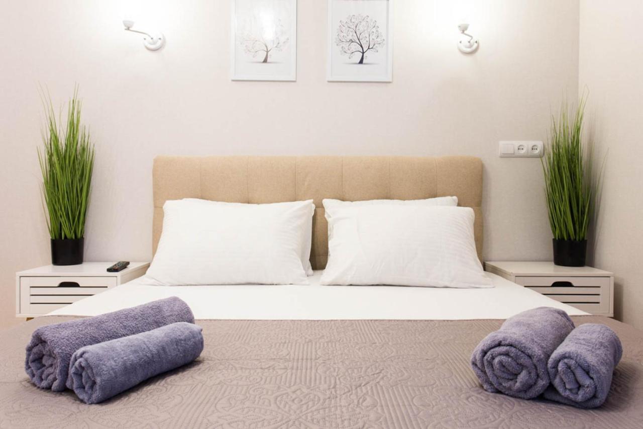 Apartment In The City Center - Gimnasiyna Naberezhna 24A-1 Kharkov Ngoại thất bức ảnh